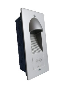 Disano 53067300 mini rectangular LED 1619 1 LED 1,15w 4000°k color plata metalizado